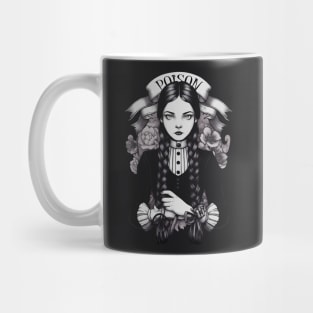 Wednesday Addams goth Mug